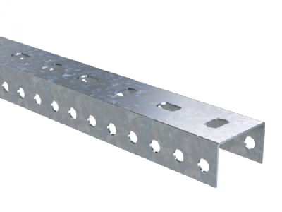 П-образный профиль PSM, L6000, толщ.2,5 мм, нержавеющая сталь AISI 304