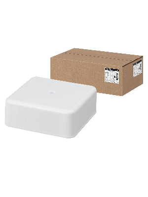 Коробка распаячная КР 75х75х28 ОП белая IP40
