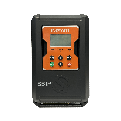 Устройство плавного пуска 15квт|30A| (SBIP-15/30-04), 3 ~ 342-440В, IP00, Modbus RTU, сьемная панель, рускоязычное меню, встроенный обводной контактор