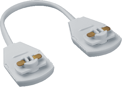 Коннектор гибкий белый для шинопровода NLT-C-1L-AS2-WH-F