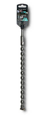 Бур по бетону SDS-plus 18 х360/300 мм, напайка с центром, 2 спирали