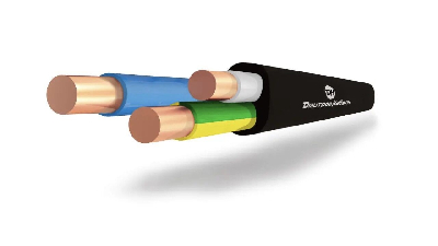 Кабель силовой ВВГ-Пнг(А) 3х6(ок)-0.66 ТРТС однопроволочный