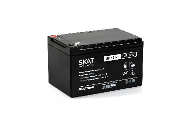 SKAT SB 1212L АКБ свинцово-кислотная тип AGM 12V 12Ач ножевые клеммы