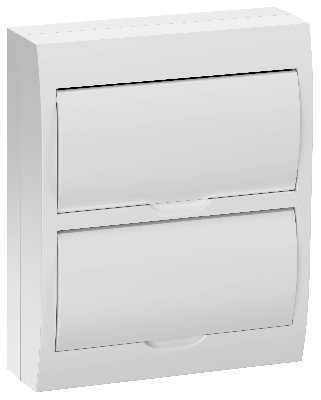 Корпус пластиковый ЩРН-П-24 белая дверь IP41 GENERICA