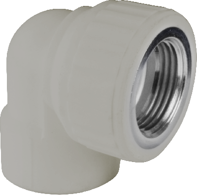 Угольник ВР 25х3/4 (80/20) переходной, серый