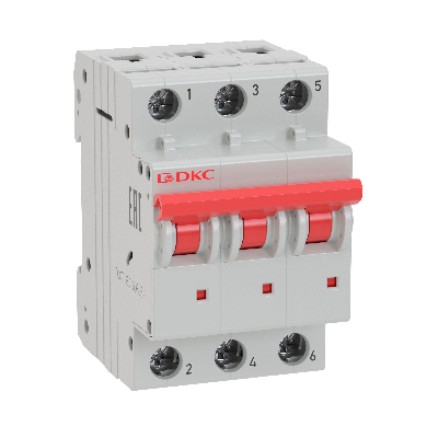 Выключатель автоматический модульный YON MD63 3P 13А C 6kA