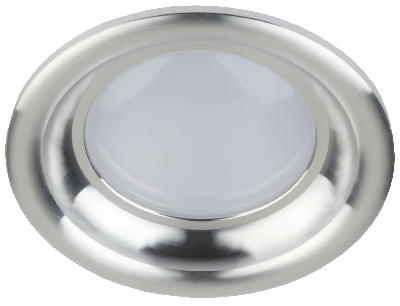 Светильник светодиодный круглый тарелка 7W 4000K, серебро KL LED 17-7 SL