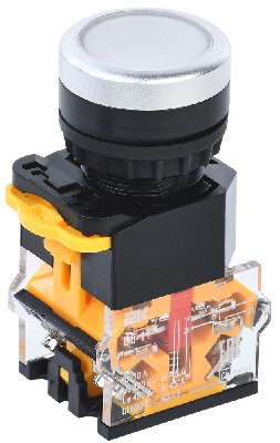 Кнопка D8-11 d=22мм 1з+1р белая