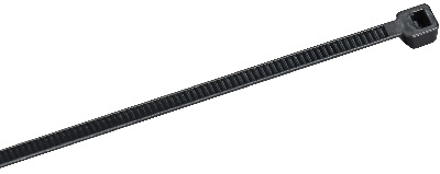 Хомут P6.6 стандартный чёрный 2,5х150мм IEK