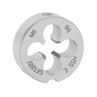 Плашка М 6,0х1,0 DINEN22568 HSSE 6g 20х7мм (CzTool)