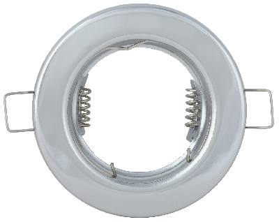 Светильник встраиваемый под лампу MR16 хром IEK