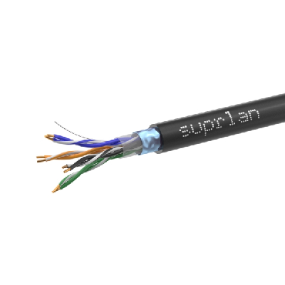 Витая пара Standard FTP 5e 4x2xAWG24 Cu PE Out. 305м SUPRLAN