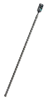 Бур по бетону SDS-plus 22х1000/950 мм, напайка с центром, 2 спирали