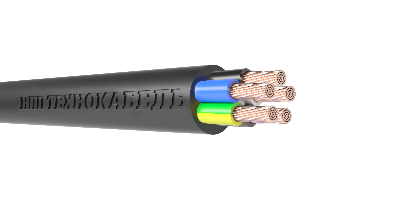 Кабель силовой КГВВнг(А)-LS 5Х1.5 (N.PE)-0.660 ТРТС