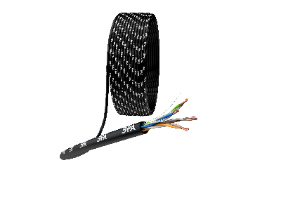 Витая пара U/UTP 4x2x24 AWG Cat5e CU PE OUTDOOR 305м