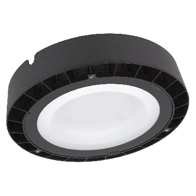 Светильник светодиодный ДСП-150Вт 4000K 16000Лм IP65 черный хайбей силикатное стекло