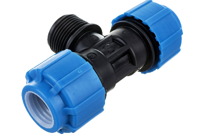 Тройник ПНД компрессионный НР 25 х 1' х 25