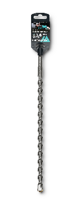 Бур по бетону SDS-plus 14 х360/300 мм, напайка с центром, 2 спирали