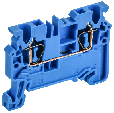 ARMAFIX Клемма пружинная CX2.5 BU 2,5мм2 проходная синяя IEK