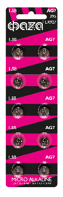 Элемент питания AG 7 LR 927 BL-10