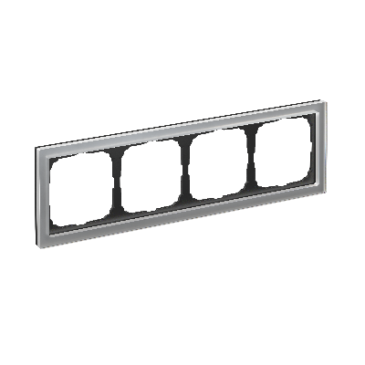 ARTGALLERY PURE 4-постовая РАМКА, ОРГАНИЧЕСКОЕ СТЕКЛО АЛЮМИНИЙ