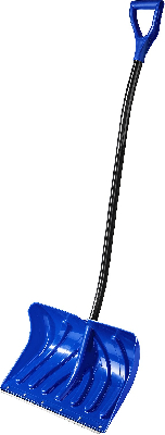 Снеговая лопата СИБИРЬ 500 мм пластиковая со сталь