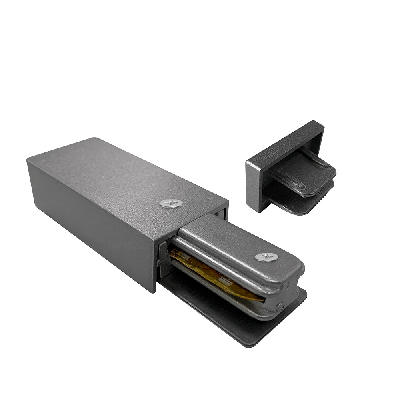 Комплект торцевых элементов для шинопровода серый