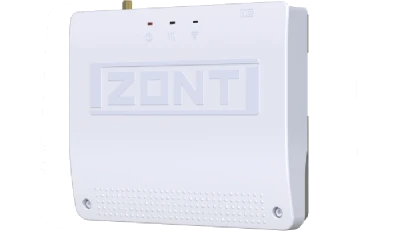 Контроллер ZONT SMART 2.0 отопительный GSM / Wi-Fi на стену и DIN-рейку