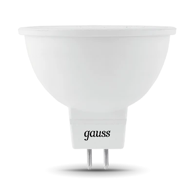 Лампа светодиодная LED 9 Вт 830 Лм 6500К холодная GU5.3 MR16 Black Gauss