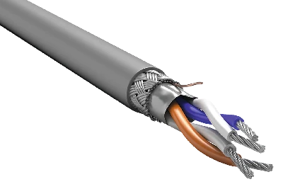 Кабель интерфейсный ITK RS-485 1х2х0.6 нг(А)-LS серый (200м)