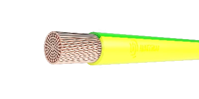 Провод силовой ПуГВнг(A)-LS 1х2,5 зелено-желтый ТРТС