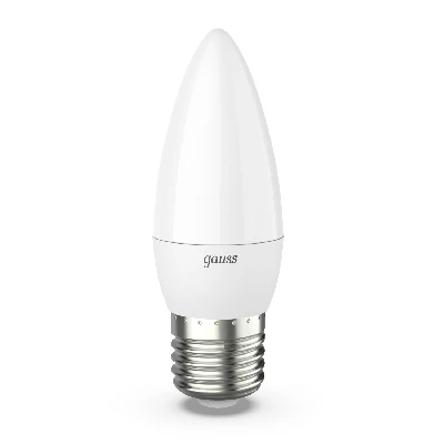 Лампа светодиодная LED 9.5 Вт 890 Лм 3000К теплая Е27 Свеча Black Gauss