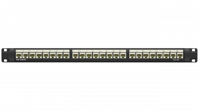 Патч-панель 19'',1U,CAT5E, 24 модуля RJ45,        неэкранир ованная