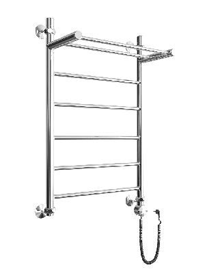 Полотенцесушитель электрический с правым ТЭНом FJ 80/50 цвет хром