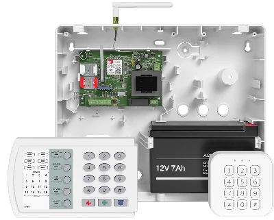 Прибор охранно-пожарный Контакт GSM-14А v.2 в корпусе под АКБ 7 Ач с microUSB