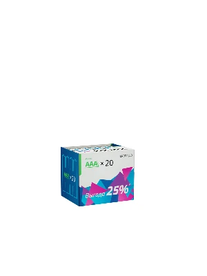 Элемент питания  LR03 (AAA) 1.5V Alkaline 20BOX Космос